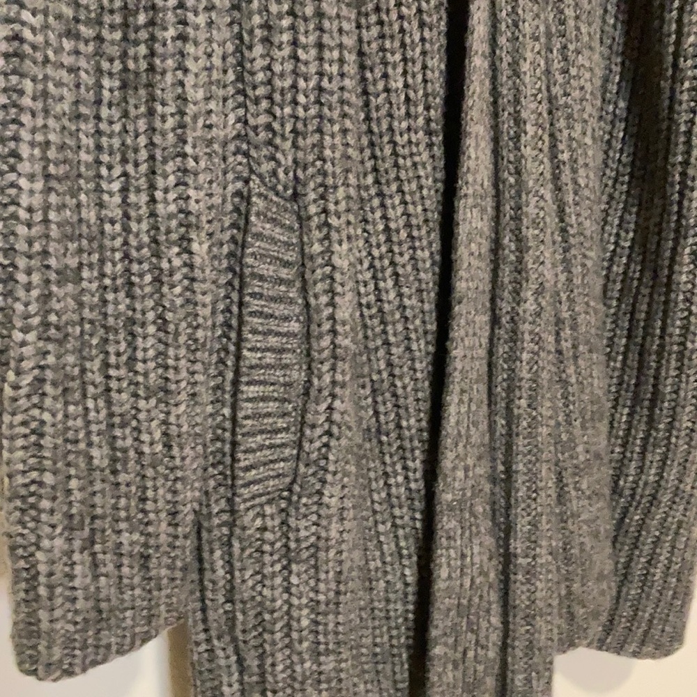 Ann Taylor Faux Collar Sweater Coat - Picture 9 of 12